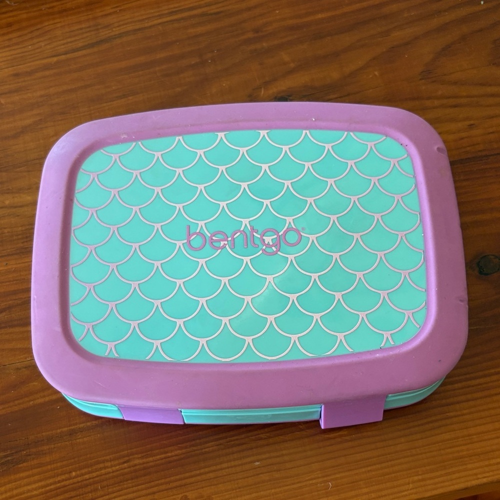 Bentgo Kids Lunch Box - Purple and Aqua